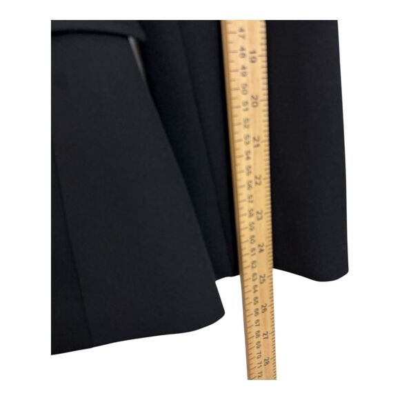 A.L.C. Carlyle Blazer Jacket Open Back Womens Size 4 Black Cut Out Fitted - Picture 10 of 13